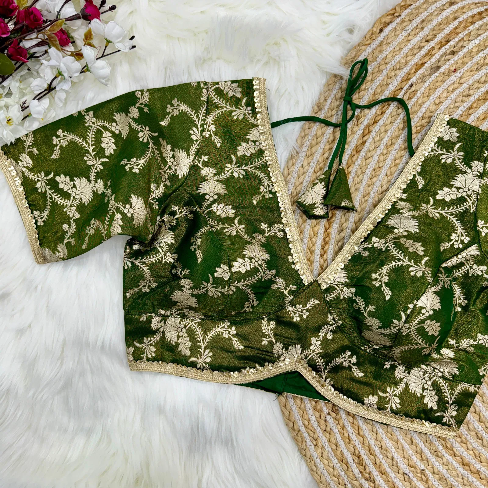 Rk Blouse Designer Banarasi Silk Blouse Wholesalers In Delhi
